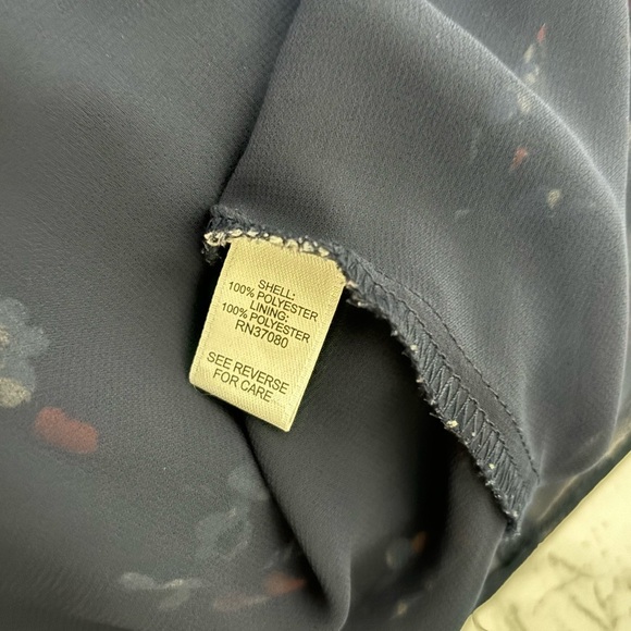 Cato C EST. 1946 Relaxed Top Sz L Tunic Asymmetrical Blouse Sleeveless F…​ - Picture 5 of 5